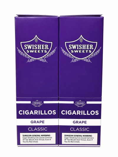 Tobacco - Swisher Sweets - Grape 1.19pk -  Box of 30