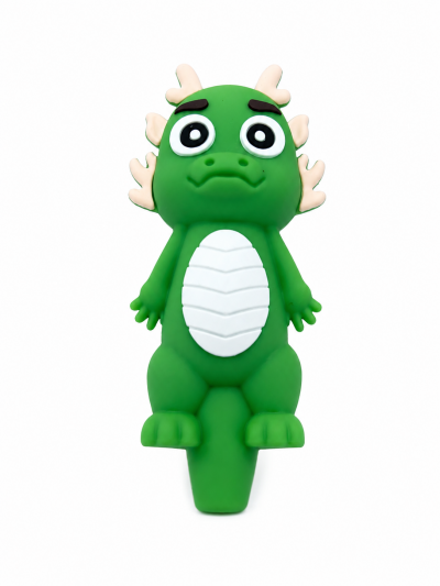 Accessories - Hand Pipe - Silicone - Dragon - Green (SHP-41)