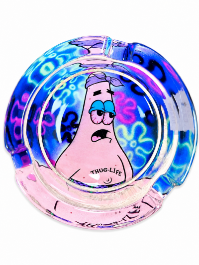 Accessories - Ashtray - Glass - Thug Life Patrick (AT-28)