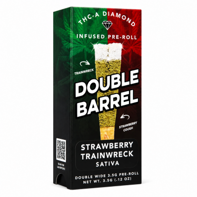Hmp - Uplift - Preroll - Double Barrel - Strawberry Trainwreck - Box of 10