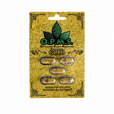 Kratom - Opms - Gold Pills 5pk