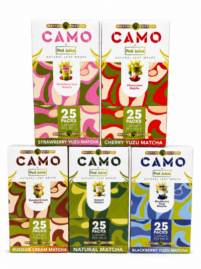 Tobacco - Camo - Matcha Edition - Box of 25