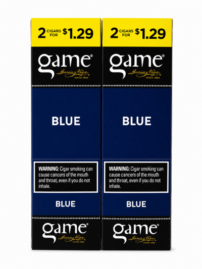 Tobacco - Game - Blue - 2 for $1.29 - Box of 30