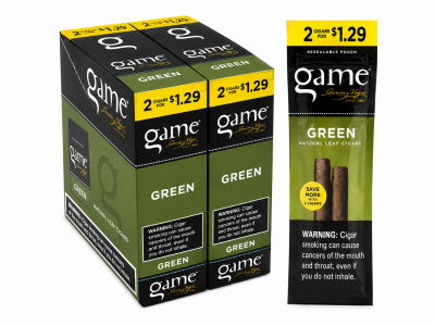 Tobacco - Game - Green 1.29$ - Box of 30