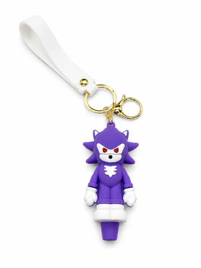 Accessories - Hand Pipe - Silicone - Sonic Keychain (SHP-81)