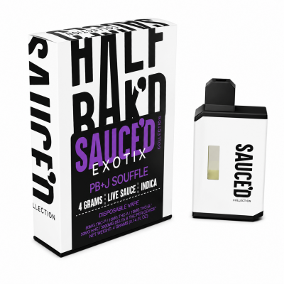 Hmp - Half Bakd - 4G disposable - PB+J Souffle - box of 5