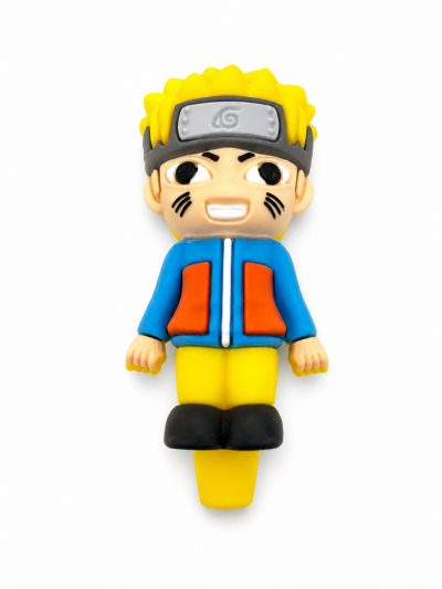 Hand Pipe - Silicone - Naruto - Blue (G2-1)