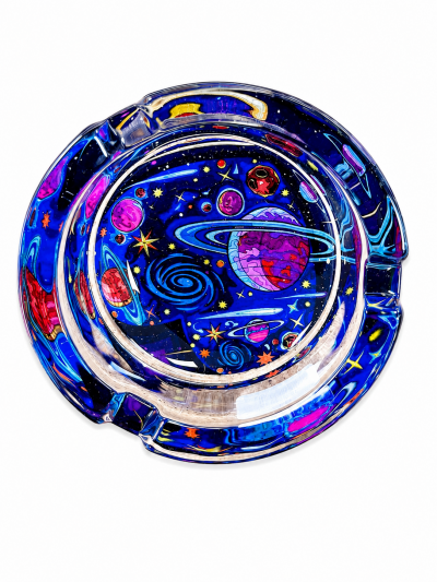 Accessories - Ashtray - Glass - Space Theme (AT-24)